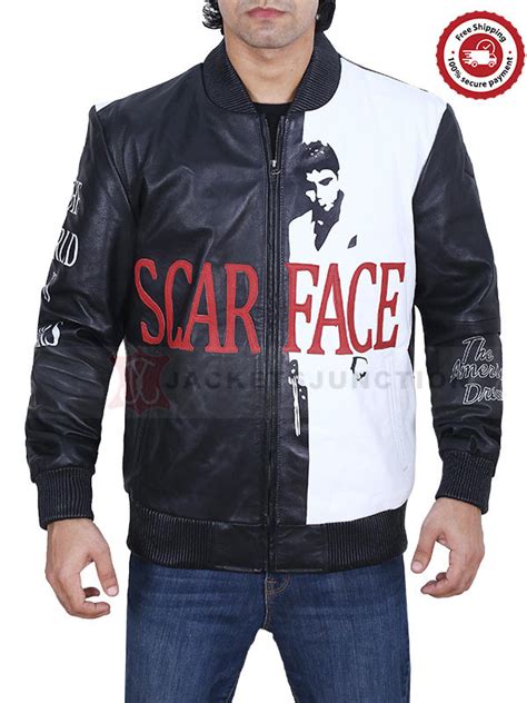 supreme scarface jacket replica|Tony Montana Scarface Jacket .